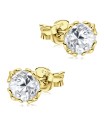 Beautiful CZ Stone Silver Ear Stud STS-5278